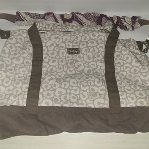 Thirty One Leopard Large Overnight Bag